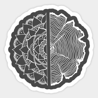 Tree of Life - White Sticker